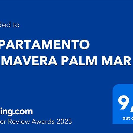 Appartamento Primavera Palm Mar Ngoại thất bức ảnh